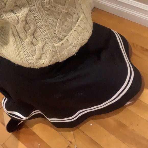 Striped A-Line skater skirt versatile,high waist for women - Picture 2 of 4